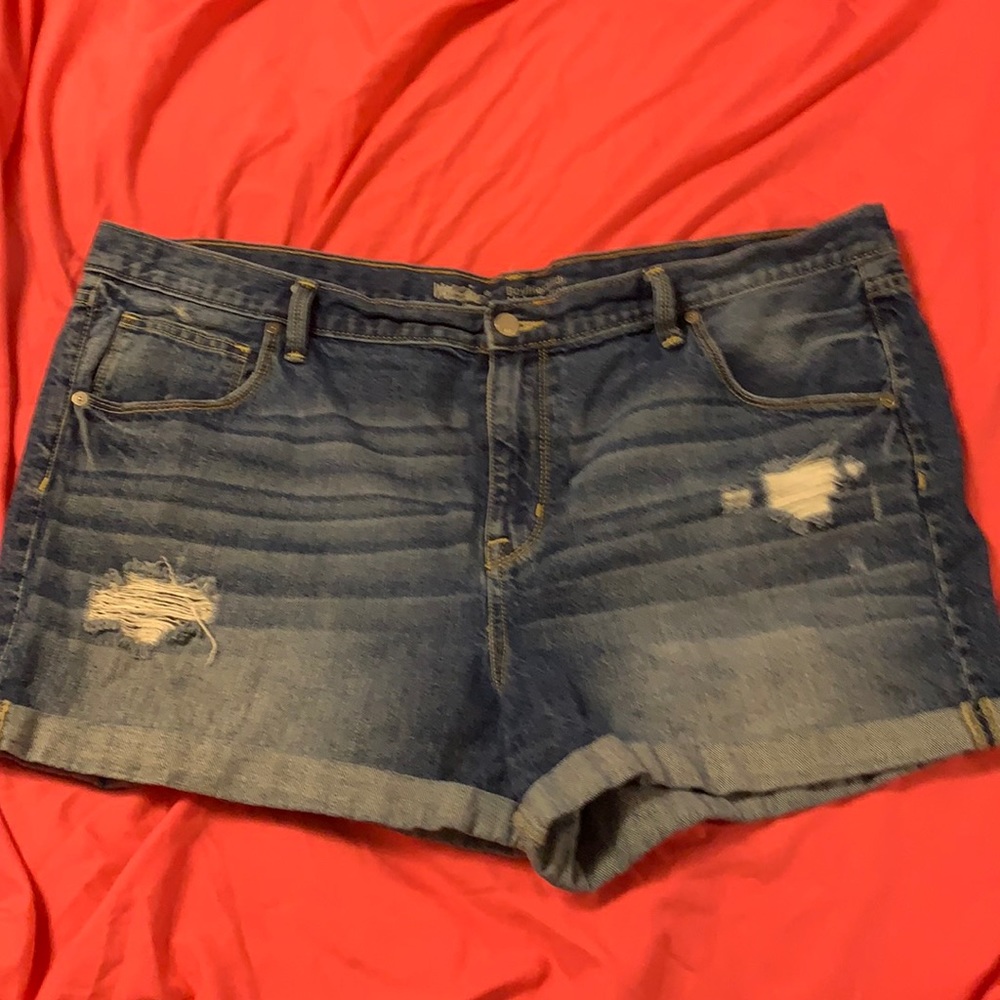 Denim Shorts - Super Cute Size 18